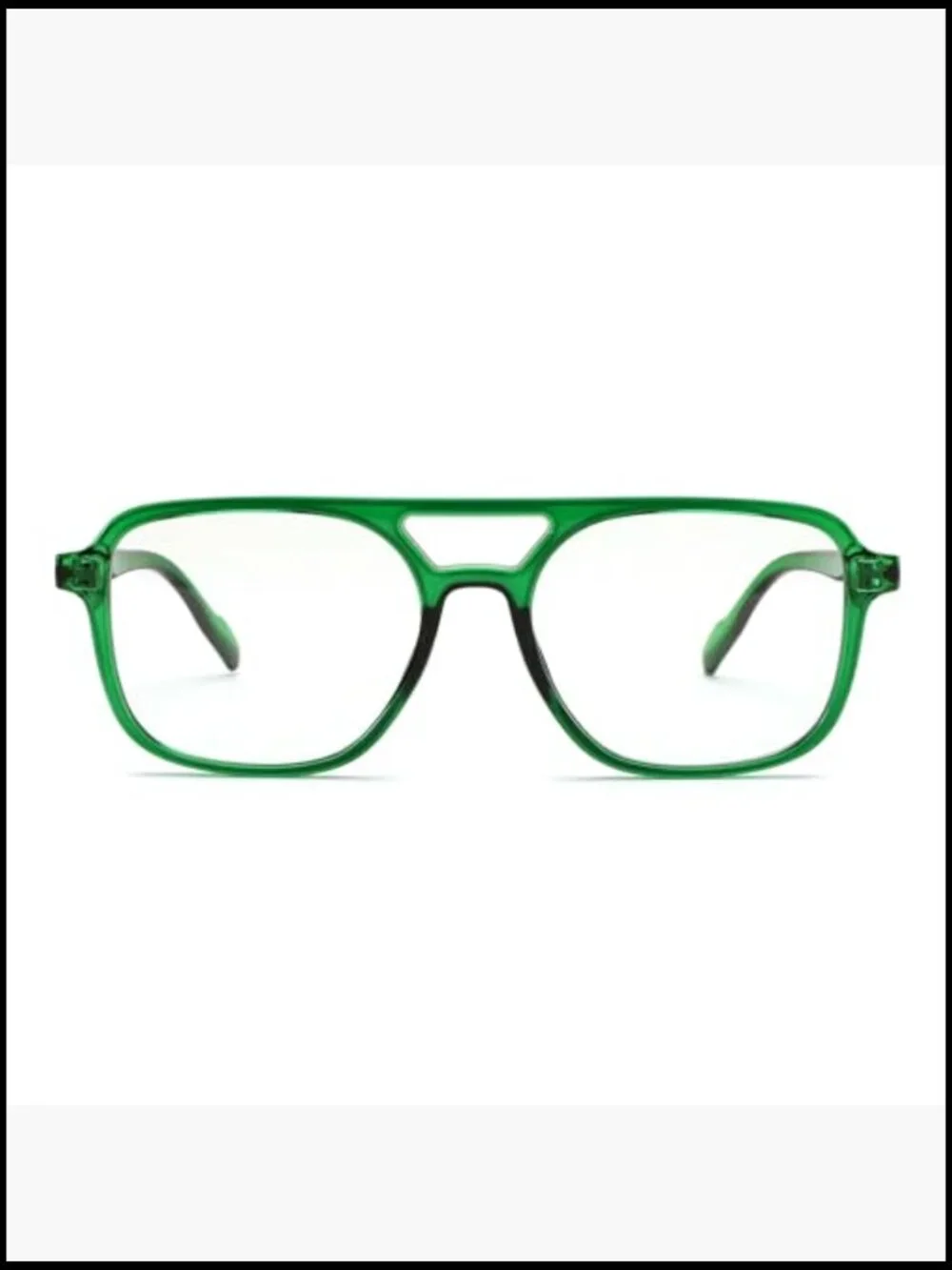 Vintage Square Blue Light Blocking Glasses Anti Glare Computer